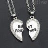 2 Pairs Best Friend Necklace – Both Bf